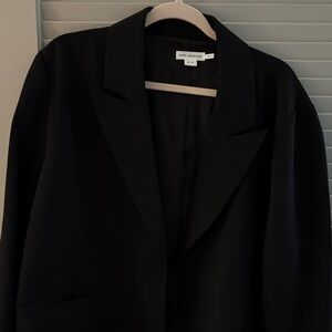 Good American Luxe Suiting Boyfriend Blazer